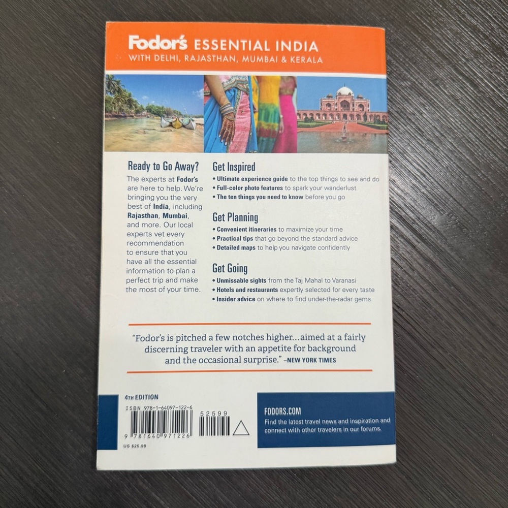 Fodor's Travel Essential India Guidebook - Picture 4 of 4